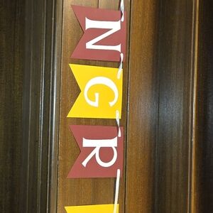 Red and Yellow Banner